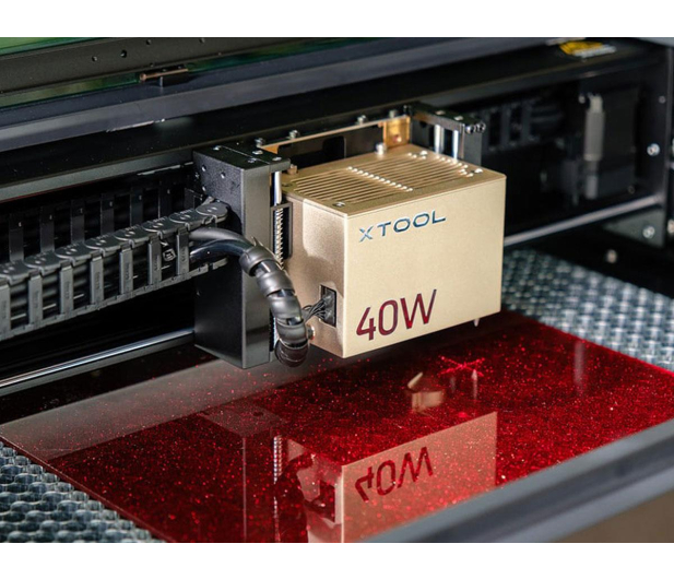 xTool Grawerka laserowa 2w1 S1 40W - zestaw All-in-One (Czarny) - 1570548 - zdjęcie 7